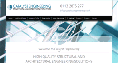 Desktop Screenshot of catalystengineering.co.uk